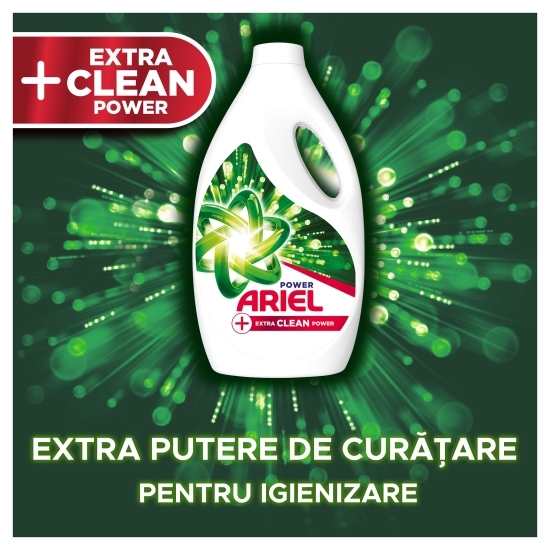 Detergent de rufe lichid +Extra Clean Power, 17 spălări, 935ml