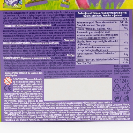 Mix ciocolată și puzzle Paște 124g