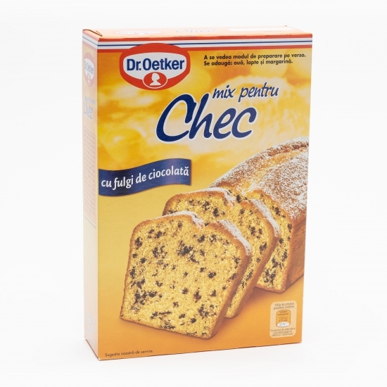 Mix pentru chec cu fulgi de ciocolată 380g