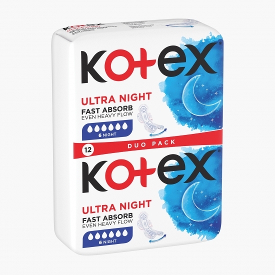 Tampoane absorbante Ultra Night 12 buc