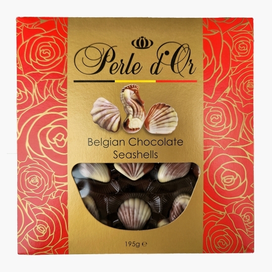 Bomboane de ciocolată în formă de fructe de mare 195g