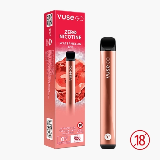 Țigară Electronică Watermelon Ice 0mg/ml, fără nicotină, 500 Puff