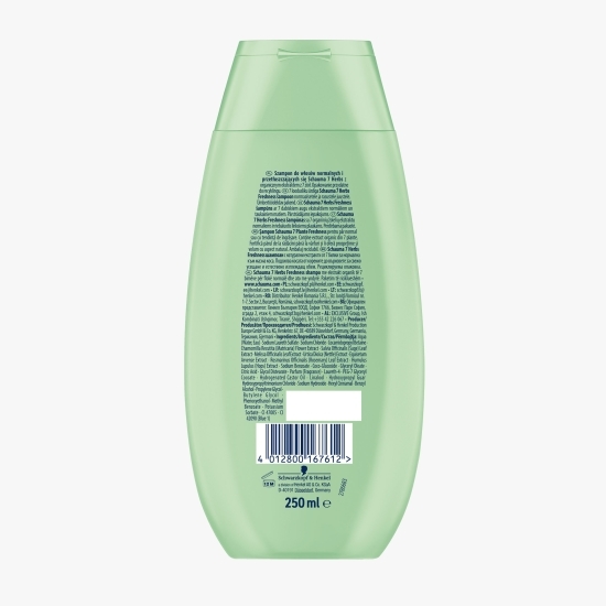Șampon cu micronutrienți pentru păr normal și cu tendință de îngrășare 0.25l