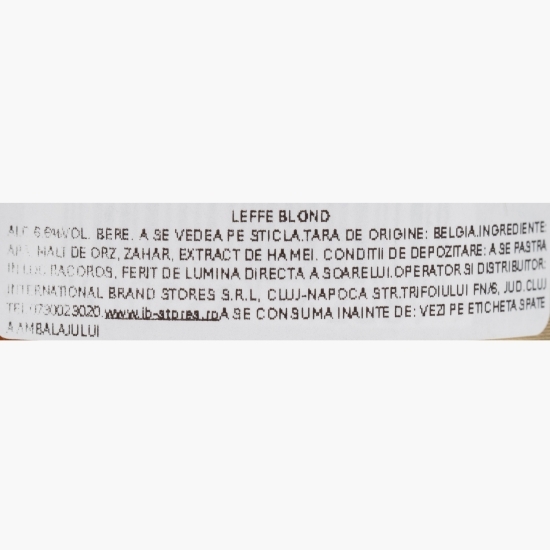 Bere blondă 0.33l