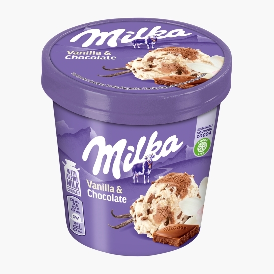 Înghețată de vanilie cu mousse de ciocolată 425ml