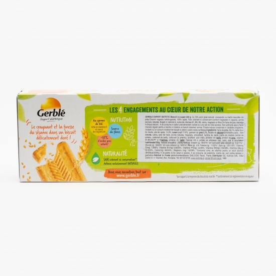 Biscuiți dietetici cu susan 230g