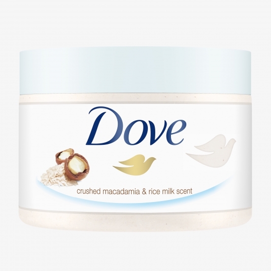 Scrub corp cu macadamia & lapte de orez 225ml