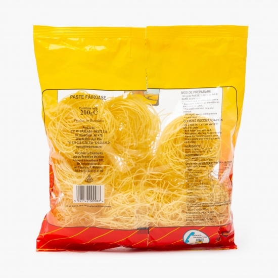 Paste făinoase, fidea cuiburi 200g