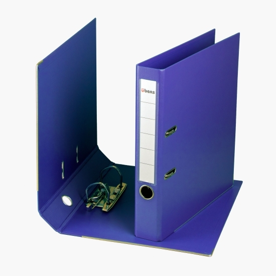 Biblioraft A4 PVC 50mm Ubers, albastru