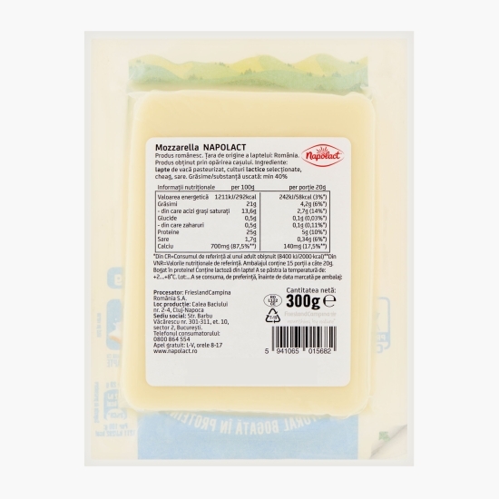 Mozzarella bloc 300g