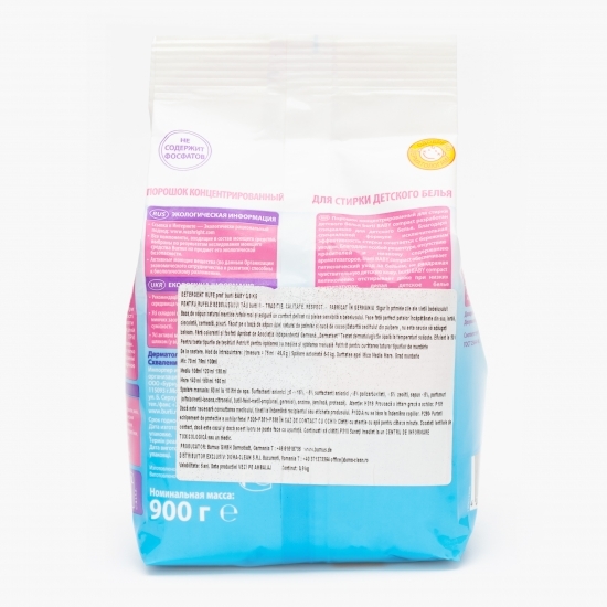 Detergent de rufe pudră Baby Compact 19 spălări, 0.9kg