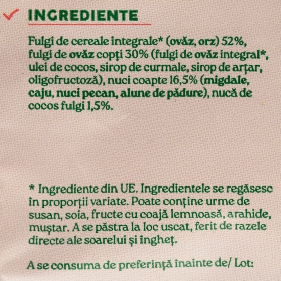 Musli cu mix de nuci 400g