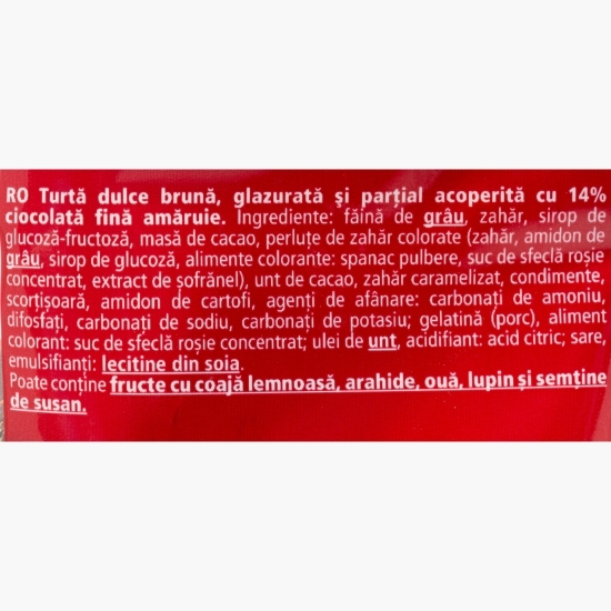 Turtă dulce ciocolată și glazură Mix de Crăciun 600g