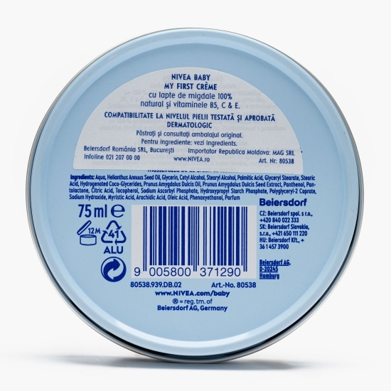 Cremă pentru bebeluși Baby My First Creme 75ml