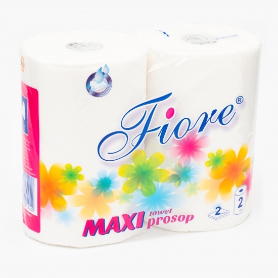 Prosoape de bucătărie Maxi 2 straturi, 2 role, 130 foi