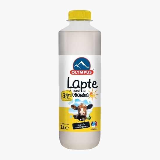 Lapte 3.7% grăsime cu vitamina D3, 1l
