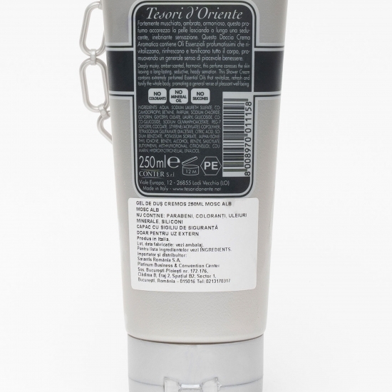 Gel de duș mosc alb 0.25l