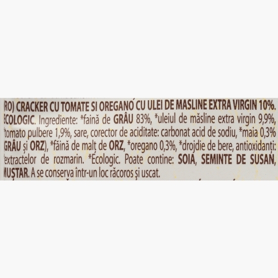 Crackers eco cu tomate și oregano 250g