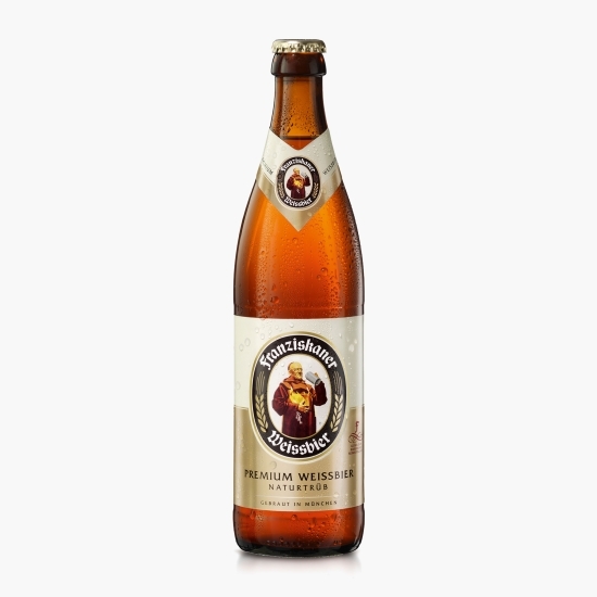 Bere albă nefiltrată sticlă 0.5l