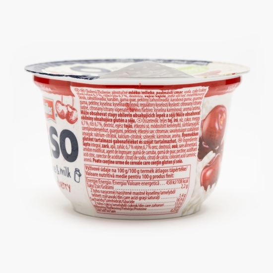 Orez cu lapte și dulceață de vișine 200g