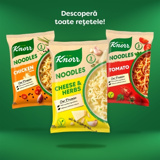 Supă instant noodles cu brânză 61g