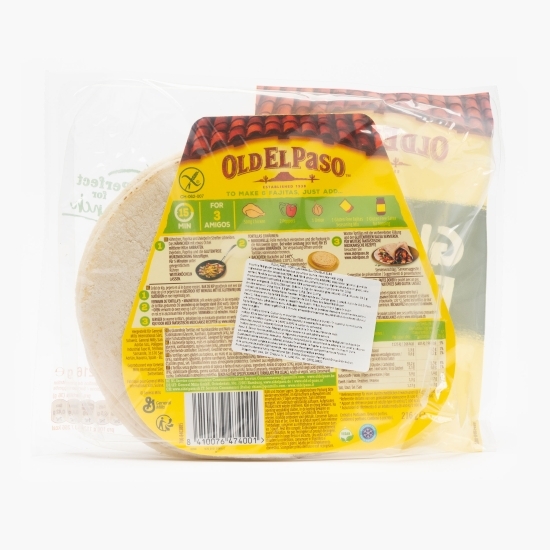 Tortillas fără gluten 6 buc 216g