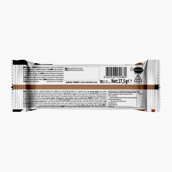 Prăjitură Milk Burger cu miere și cremă de lapte și nuci 28g