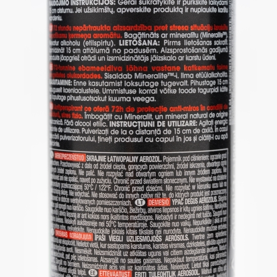 Deodorant spray pentru bărbați Extreme 72h 150ml