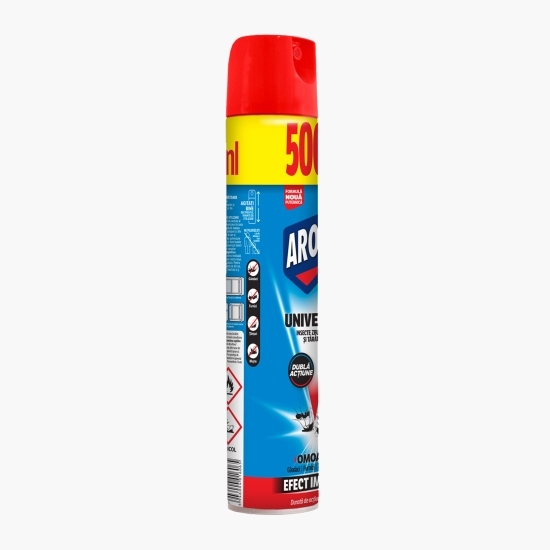 Spray insecticid universal - dublă acțiune 0.5l