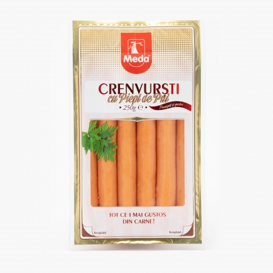 Crenvurști cu piept de pui 250g