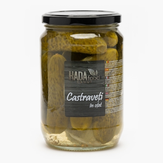 Castraveți în oțet 680g