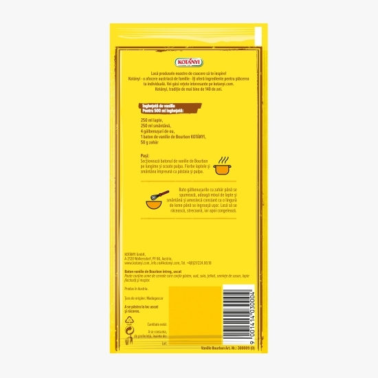 Baton de vanilie de Bourbon 30g