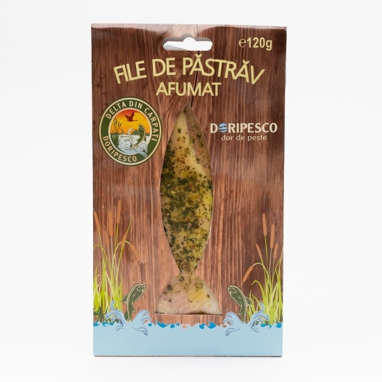 File de păstrăv afumat 120g