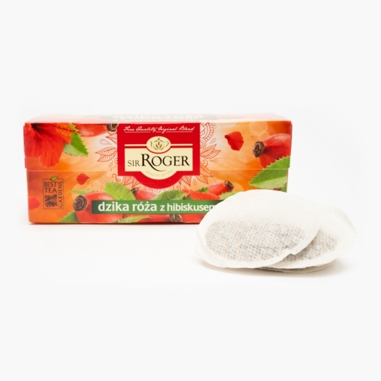 Ceai cu măceșe și hibiscus plicuri 20x2g