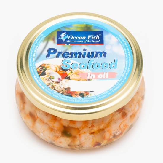 Creveți cu usturoi în ulei 200g
