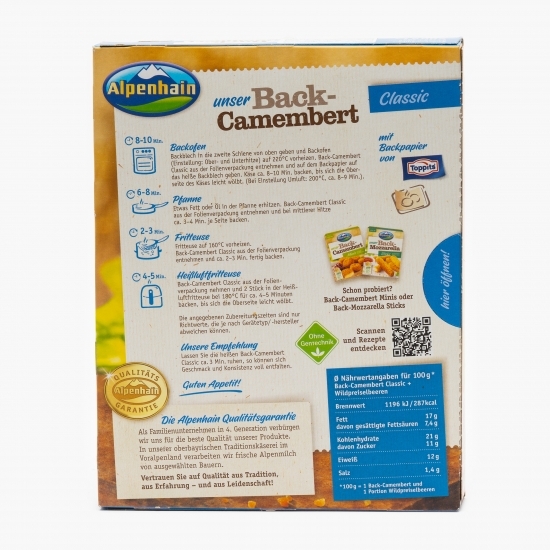 Back-Camembert cu sos merișor 200g