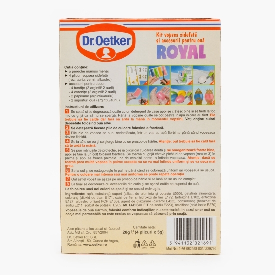 Kit Royal pentru ouă 40 ouă 20ml
