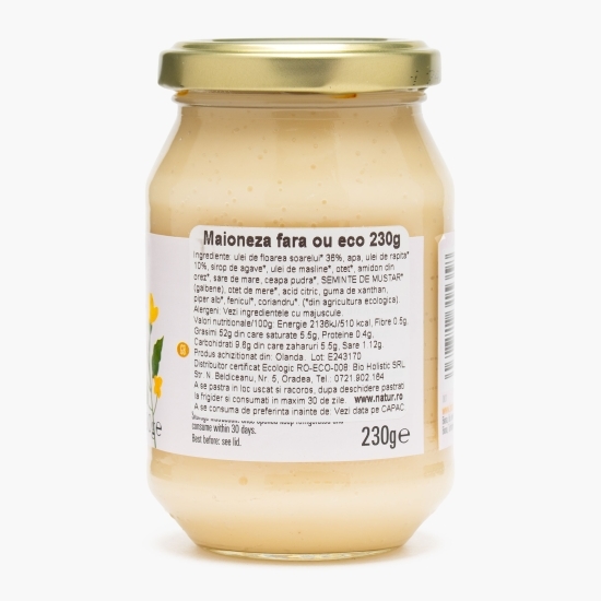 Maioneză eco fără ou 230g