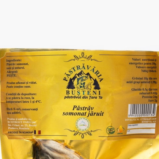 Păstrăv somonat jăruit 350g