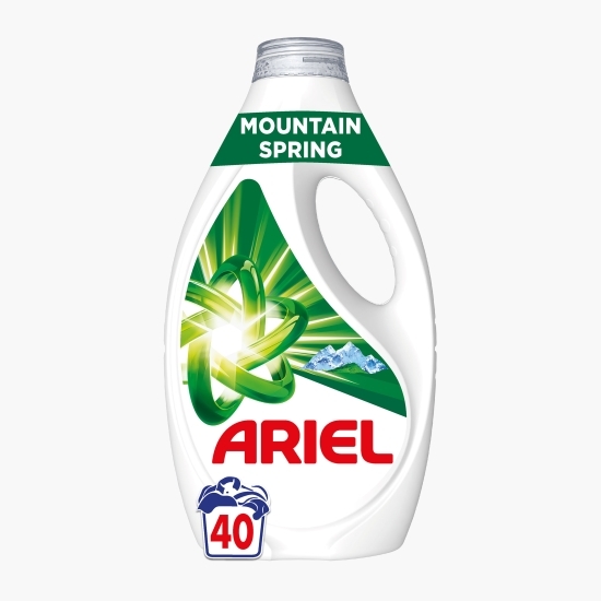 Detergent de rufe lichid Mountain Spring, 40 spălări, 1.8l