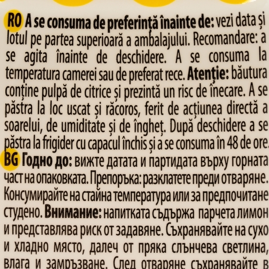 Limonadă Limolife ghimbir 0.5l