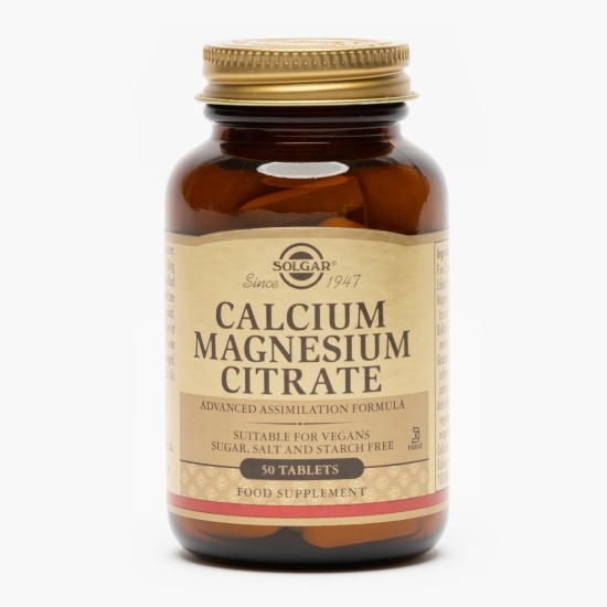 Calciu Magneziu Citrat, 50 tablete