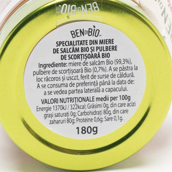 Specialitate din miere eco și scorțișoară 180g