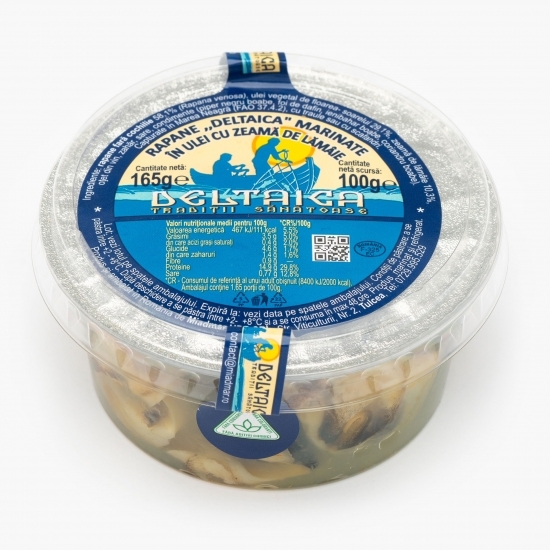 Rapane marinate în ulei cu zeamă de lămâie 165g