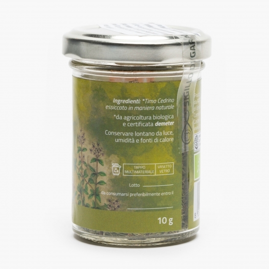 Cimbru lămâios eco demeter 10g
