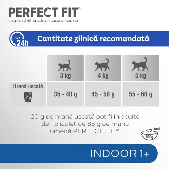 Hrană uscată pentru pisici de interior adulte, 750g, cu pui