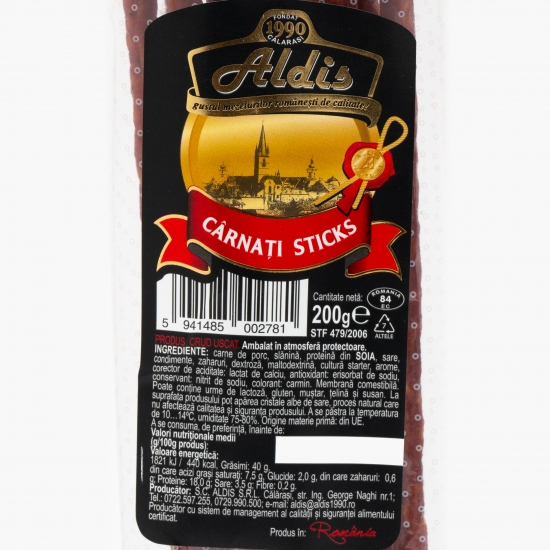 Cârnați sticks 200g