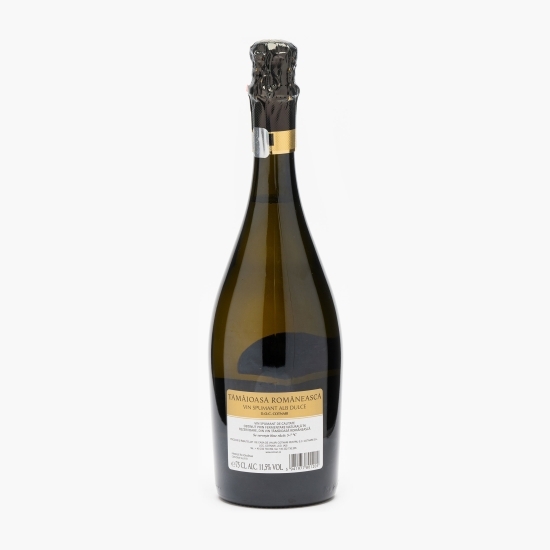 Vin spumant alb dulce Tămâioasă Românească, 11.5%, 0.75l