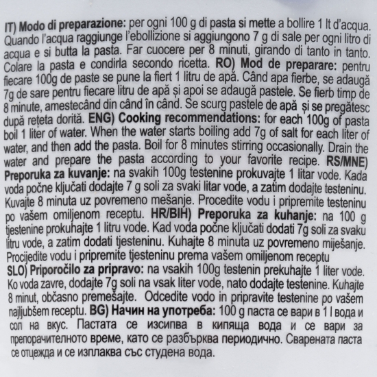 Paste Farfalline din grâu dur 500g