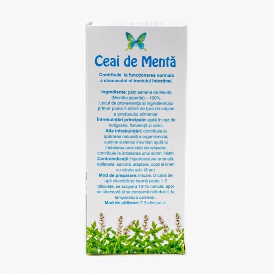 Ceai de mentă 20 plicuri
